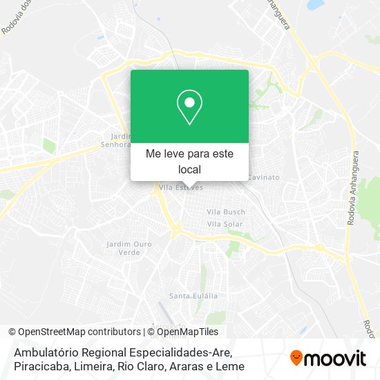 Ambulatório Regional Especialidades-Are mapa