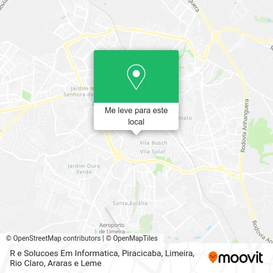 R e Solucoes Em Informatica mapa