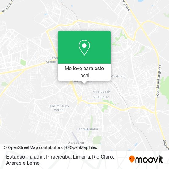 Estacao Paladar mapa