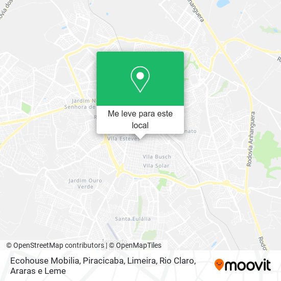 Ecohouse Mobilia mapa
