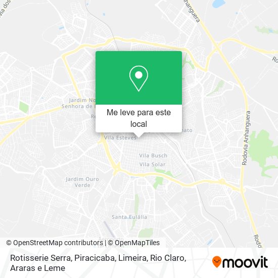 Rotisserie Serra mapa