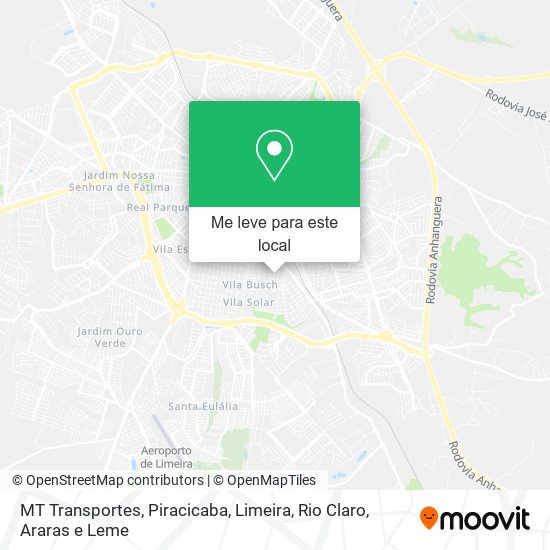 MT Transportes mapa