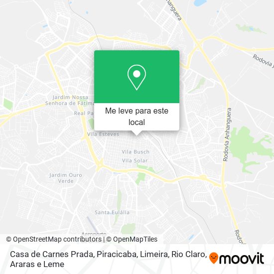 Casa de Carnes Prada mapa