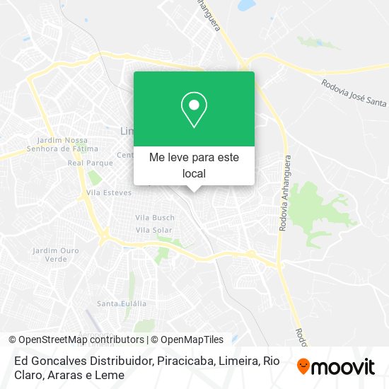 Ed Goncalves Distribuidor mapa
