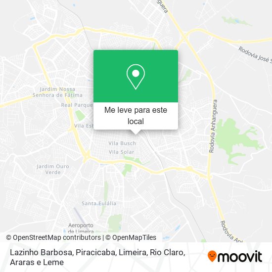 Lazinho Barbosa mapa