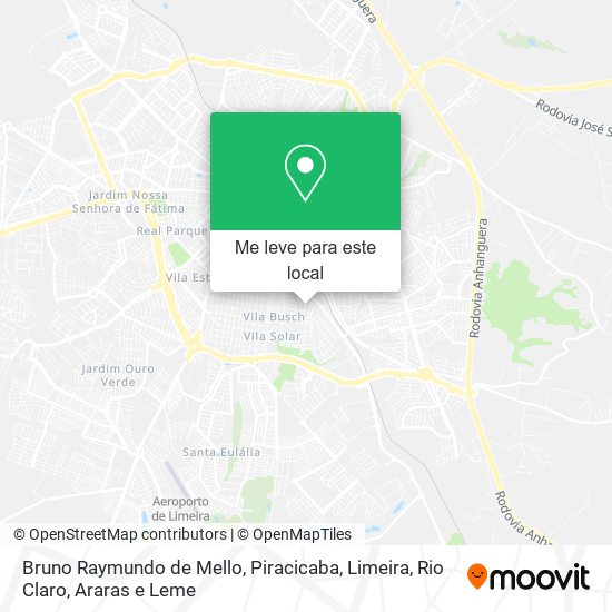 Bruno Raymundo de Mello mapa