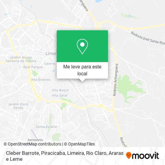 Cleber Barrote mapa