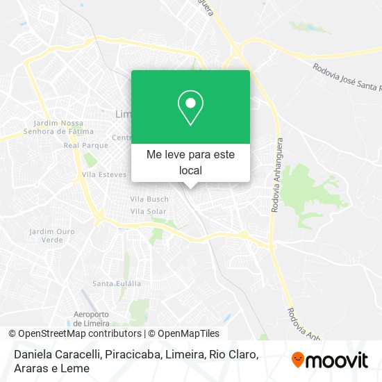 Daniela Caracelli mapa