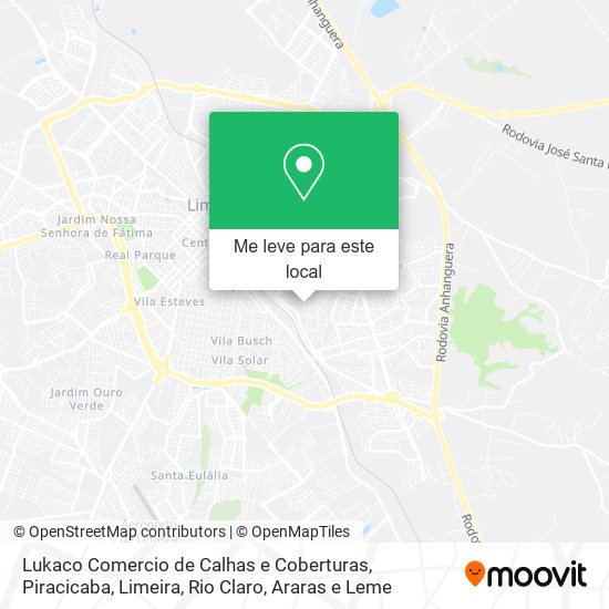 Lukaco Comercio de Calhas e Coberturas mapa