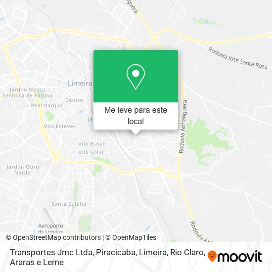 Transportes Jmc Ltda mapa