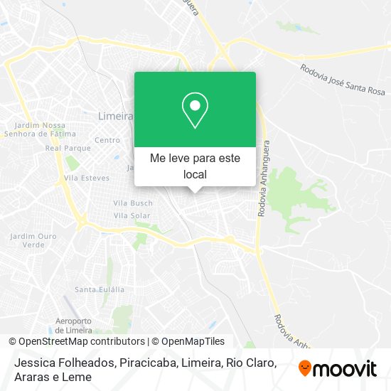 Jessica Folheados mapa