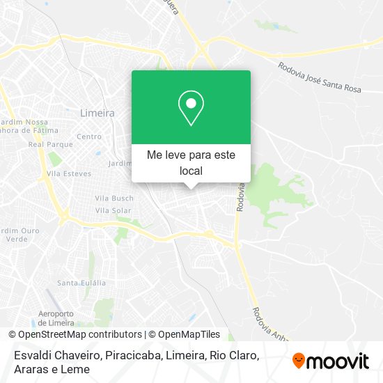 Esvaldi Chaveiro mapa