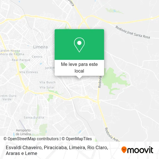 Esvaldi Chaveiro mapa