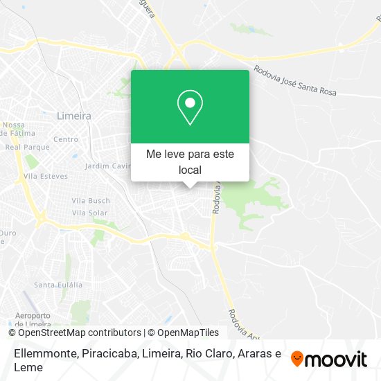 Ellemmonte mapa