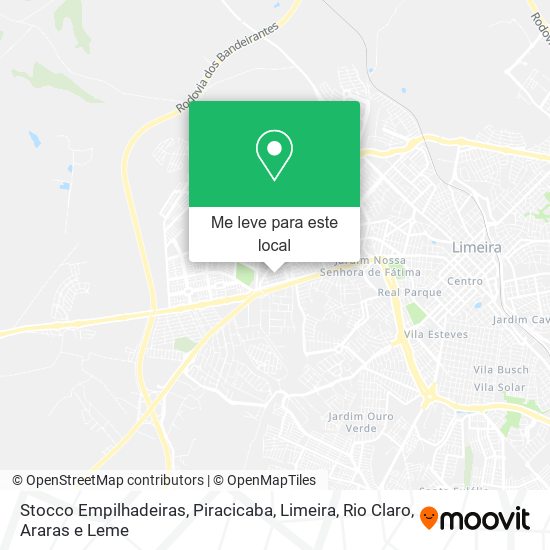 Stocco Empilhadeiras mapa