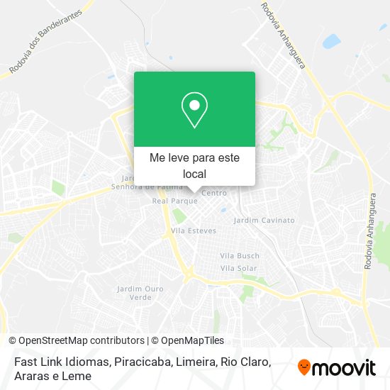 Fast Link Idiomas mapa