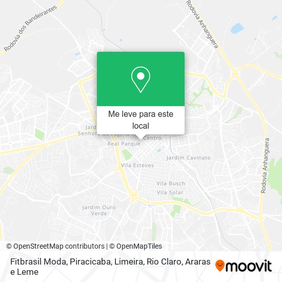 Fitbrasil Moda mapa