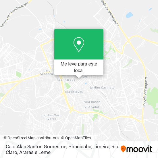 Caio Alan Santos Gomesme mapa