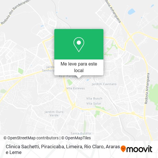 Clinica Sachetti mapa