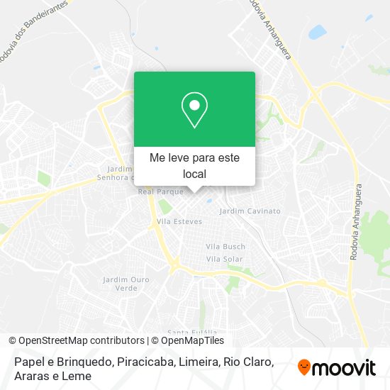 Papel e Brinquedo mapa