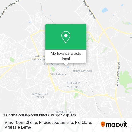 Amor Com Cheiro mapa