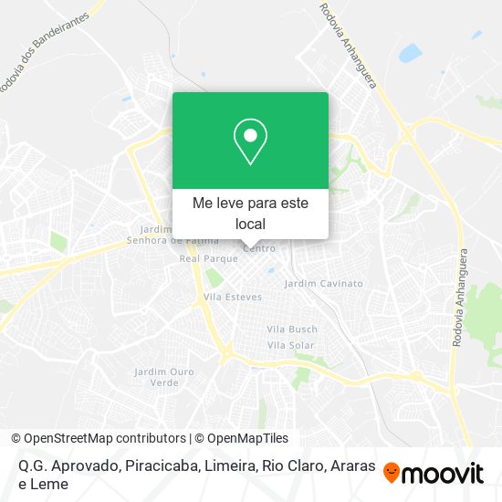 Q.G. Aprovado mapa