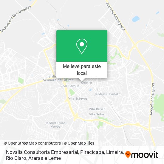 Novalis Consultoria Empresarial mapa