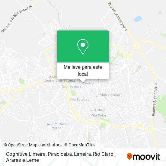Cognitive Limeira mapa