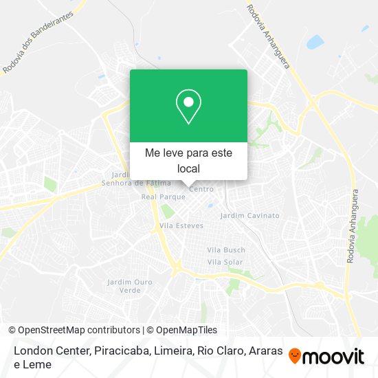 London Center mapa