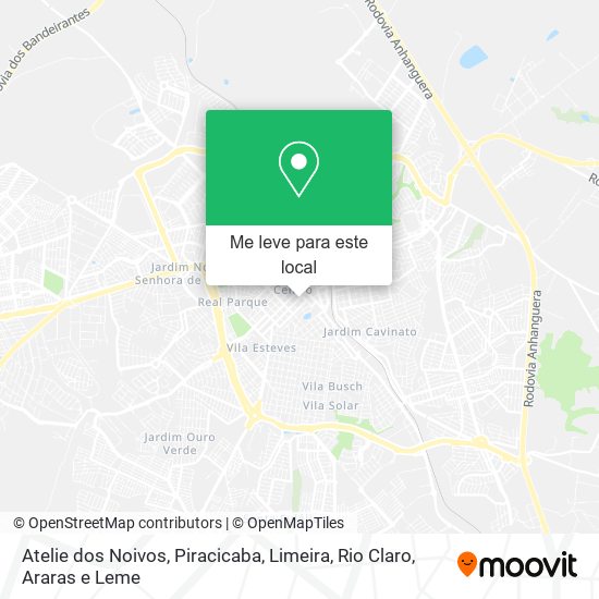 Atelie dos Noivos mapa