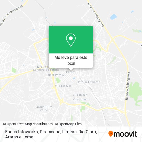 Focus Infoworks mapa