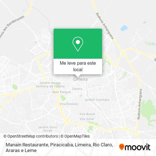 Manain Restaurante mapa