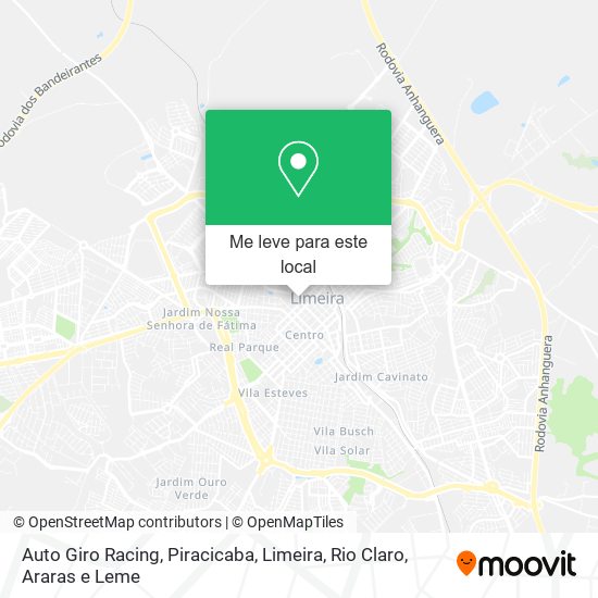 Auto Giro Racing mapa