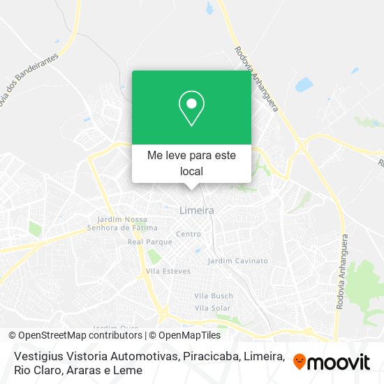 Vestigius Vistoria Automotivas mapa