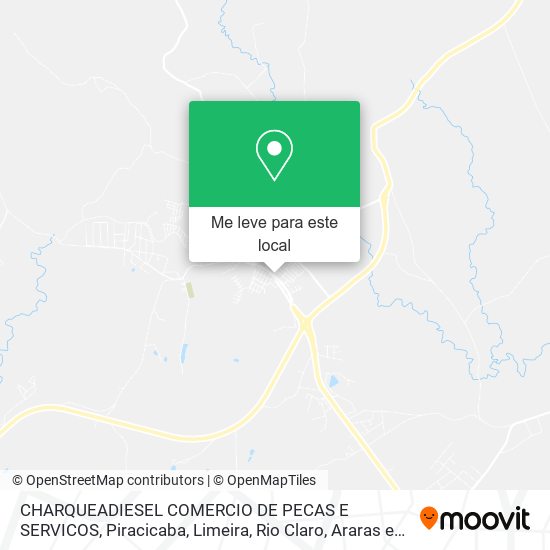 CHARQUEADIESEL COMERCIO DE PECAS E SERVICOS mapa