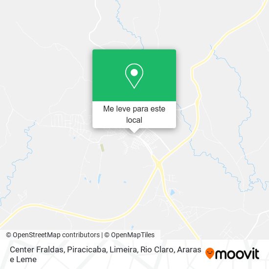 Center Fraldas mapa