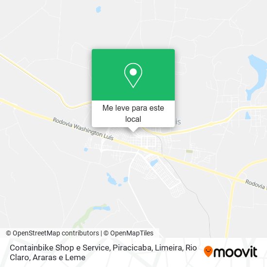 Containbike Shop e Service mapa