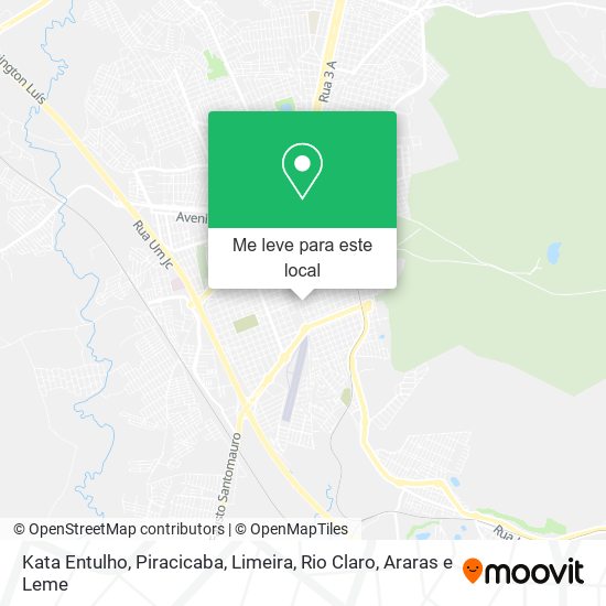 Kata Entulho mapa