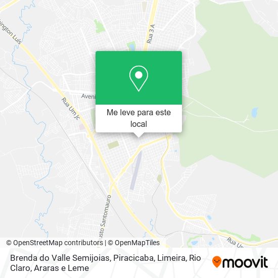 Brenda do Valle Semijoias mapa