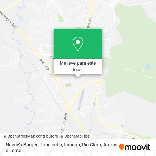 Nancy's Burger mapa