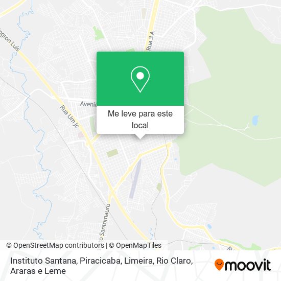Instituto Santana mapa