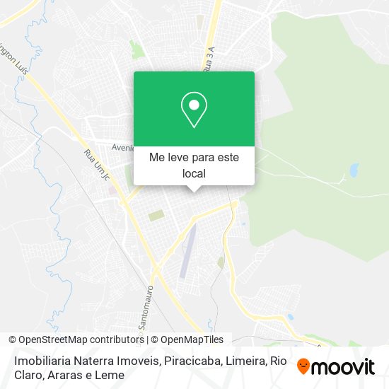 Imobiliaria Naterra Imoveis mapa