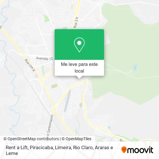 Rent a Lift mapa