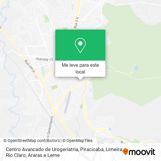 Centro Avancado de Urogeriatria mapa