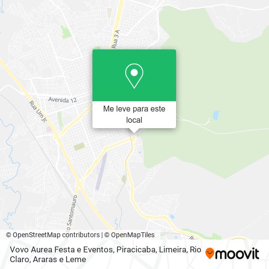 Vovo Aurea Festa e Eventos mapa