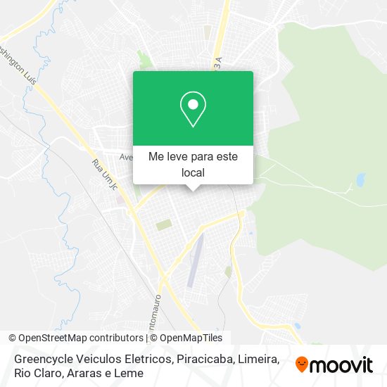 Greencycle Veiculos Eletricos mapa