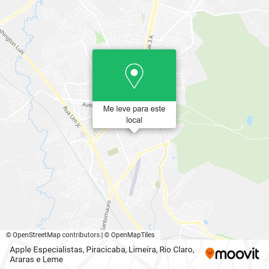 Apple Especialistas mapa