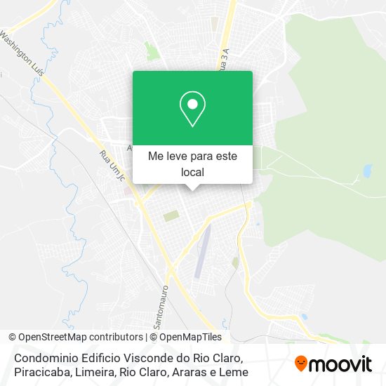 Condominio Edificio Visconde do Rio Claro mapa