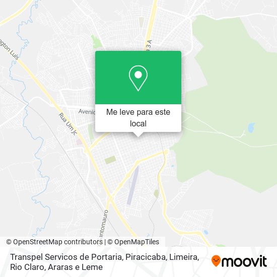 Transpel Servicos de Portaria mapa