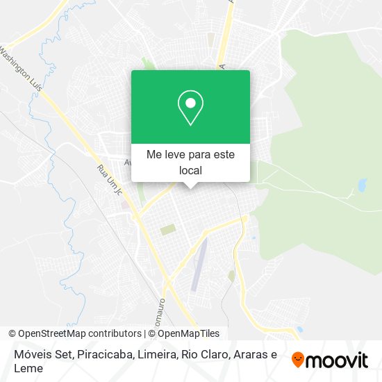 Móveis Set mapa